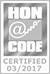 HONcode Certified March 2017
